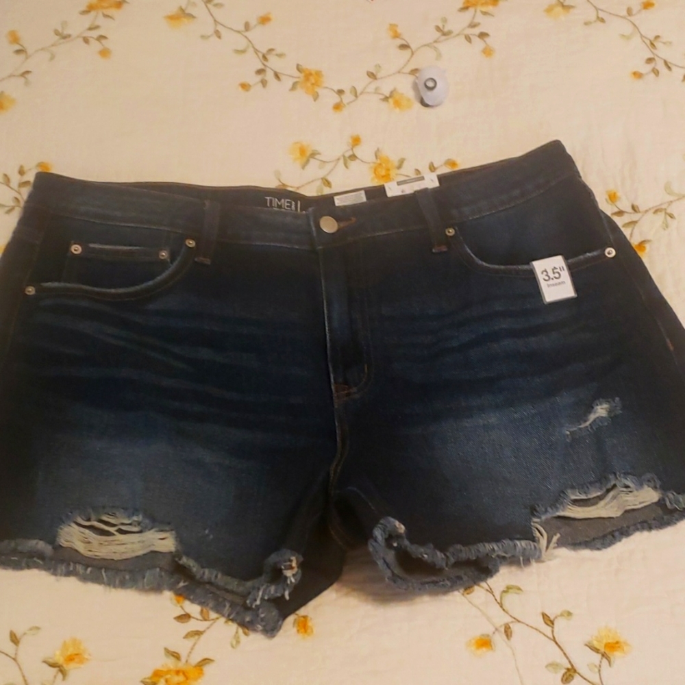 size 16 jean shorts
